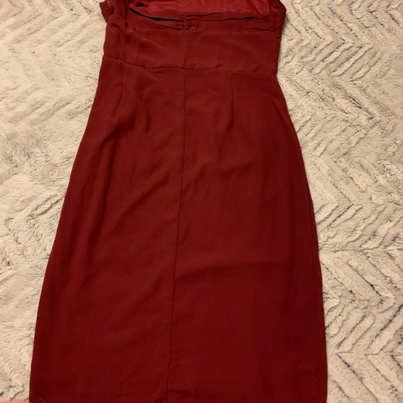 Red/maroon cocktail dress - Picture 2 of 2